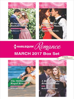 cover image of Harlequin Romance March 2017 Box Set